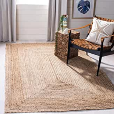  Handwoven Natural Jute Carpet